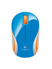 Mouse Wireless Logitech M187, USB, Albastru