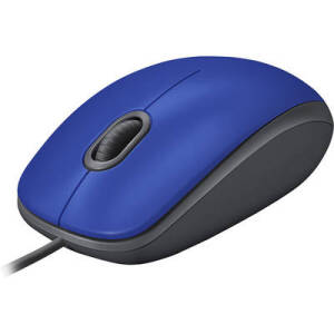 Mouse wireless Logitech M110, Silentios, Albastru
