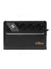 UPS Renton 650 USB 650VA/360W monofazat conectori intrare Schuko, conectori iesire 3xSchuko, 2xUSB, 170-280 V