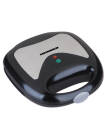 Sandwich maker Heinner Delice 300, 750W, placi anti-aderente, 2 sandwich-uri, culoare Negru si inox