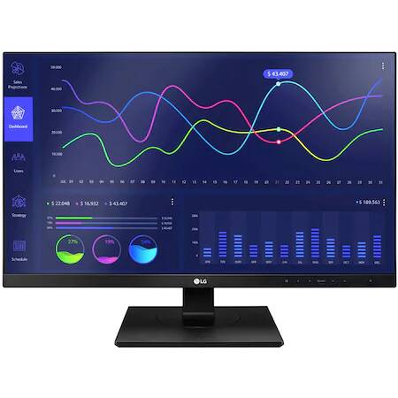 Monitor LED LG 27BK750Y-B, 27", Full HD, Negru
