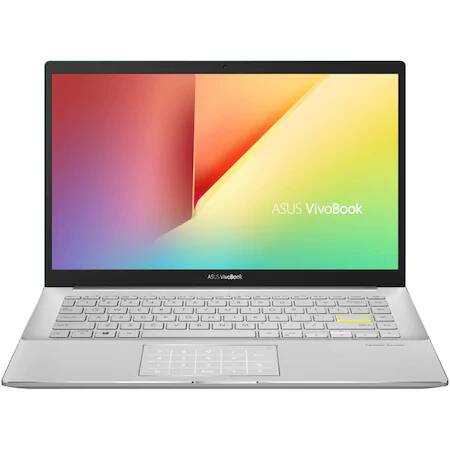 Laptop Asus VivoBook M433IA-EB201, AMD Ryzen 5 4500U, 14inch, RAM 8GB, SSD 512GB, AMD Radeon,Verde-Argintiu