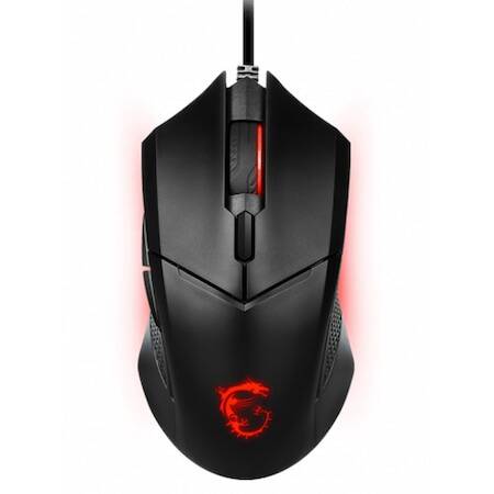 Mouse Gaming Optic MSI Clutch GM08, USB, iluminare RGB