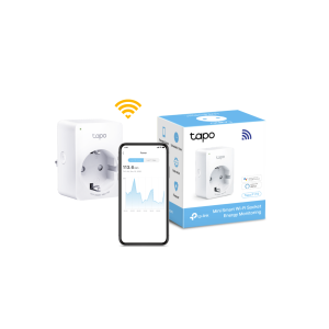 Priză Wi-Fi inteligentă Mini Smart, cu monitorizarea energiei TAPO P110