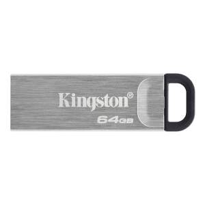 Memorie USB Kingston DataTraveler Kyson, 64GB, USB 3.2 Type-A, Metalic