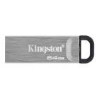 Memorie USB Kingston DataTraveler Kyson, 64GB, USB 3.2 Type-A, Metalic