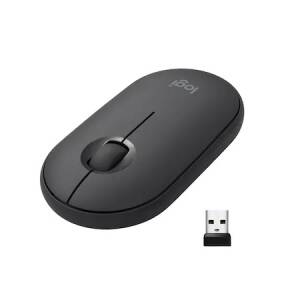 Mouse wireless Logitech Pebble M350, Grafit