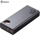 Powerbank Baseus Adaman Metal 20000mAh PD QC 3.0 65W 2 porturi USB, 1 port USB-C, 1 port micro USB, Negru