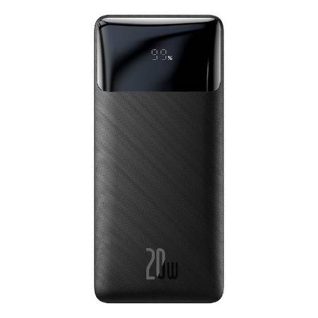 Baterie externa Baseus Bipow Powerbank, 20000mAh, 20W, Negru