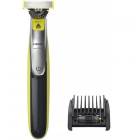 Aparat hibrid de barbierit si tuns barba Philips OneBlade 360 QP2730/20, pieptene reglabil 5 in 1, autonomie 6