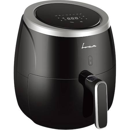 Friteuza cu aer cald FRAM Airfryer FAF-MD2000BK, gatire fara ulei, 2000W, capacitate cos 5L, afisaj digital, c