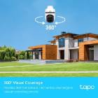 Camera de supraveghere Smart TP-Link Tapo C500 Outdoor Pan/Tilt 360 grade, Full HD 1080P, Wireless, Night Visi