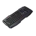 Tastatura gaming Havit KB878L cu fir de 1.5m, 104 taste, conexiune USB, iluminat RGB, Negru