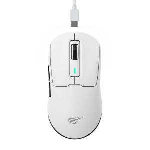Mouse de gaming wireless, HAVIT, 2.4G, Alb