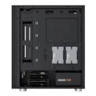 Carcasa pentru computer darkFlash DK210 Graffiti, Middle Tower, ATX, ITX, Micro ATX, Negru