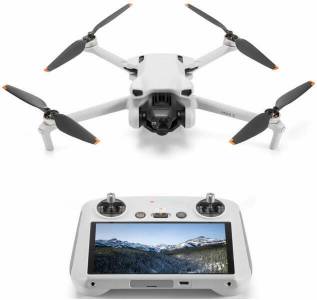 Drona DJI Mini 3 (DJI RC), 4K HDR Telecomanda Ecran