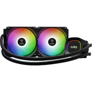 Cooler Lichid Gamdias AURA GL240 LITE CPU Liquid Cooler Black AMD/INTEL